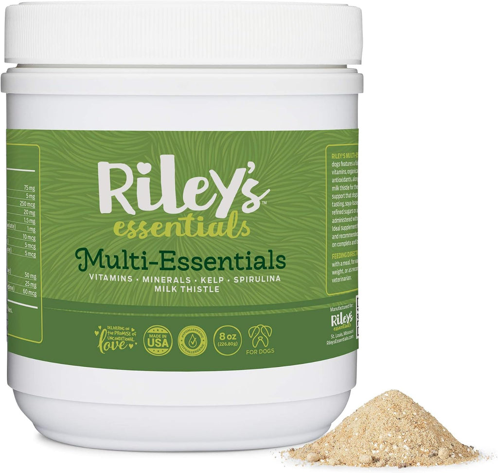 Riley's Multi-Essentials Multivitamínico para Perros - 226g en Polvo