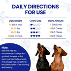Golosinas de Omega 3 para perros (200 uds) - Piel y pelaje