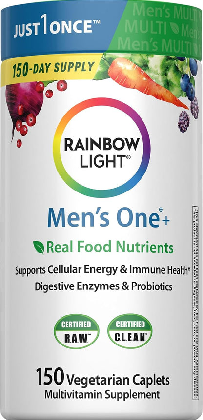 Rainbow Light Multivitamínico para Hombres – Vitamina E y K: Actúan como antioxidantes y contribuyen a la – Image 8