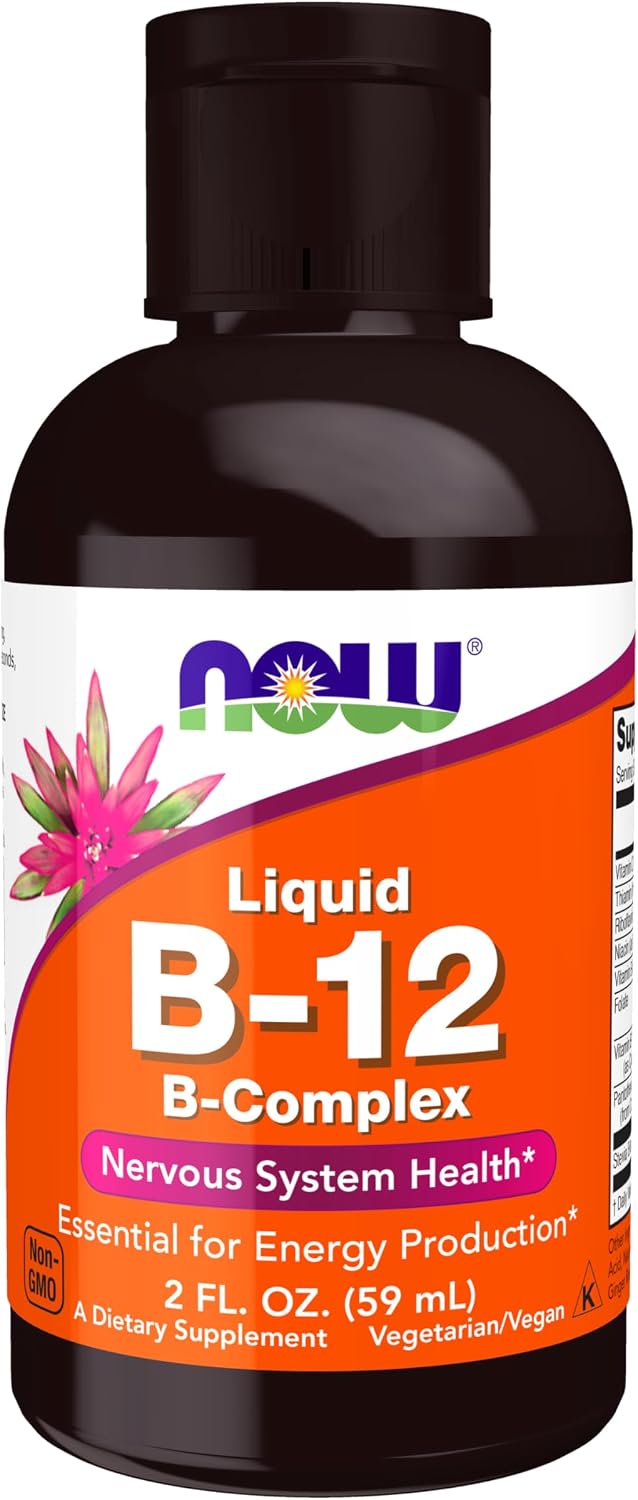 Complejo B-12 Líquido de NOW Foods - 8 oz (237 ml)