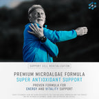 Aura Vitamins Stem Cell 500mg - 120 Cápsulas - Suplemento Antienvejecimiento con Espirulina y Chlorella