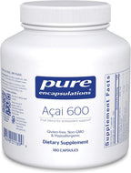 Pure Encapsulations Acai 600 - 180 cápsulas