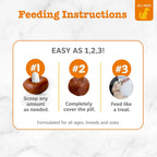 Zesty Paws Pasta de Probióticos para Perros – Sabor a Bacon – con Bacillus subtilis DE111 – 4.2 oz (60 porciones)