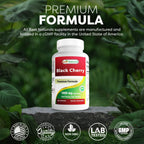 Best Naturals Black Cherry 1000 mg, 180 cápsulas