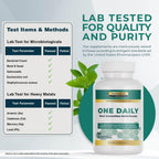 Nature's Lab Gold One Daily Multivitamin – 19 Vitaminas y Minerales Esenciales – 60 Cápsulas