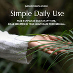 Neurobiologix Daily Tension Release - Suplemento Herbal con Valeriana y Vitamina C, 120 Cápsulas