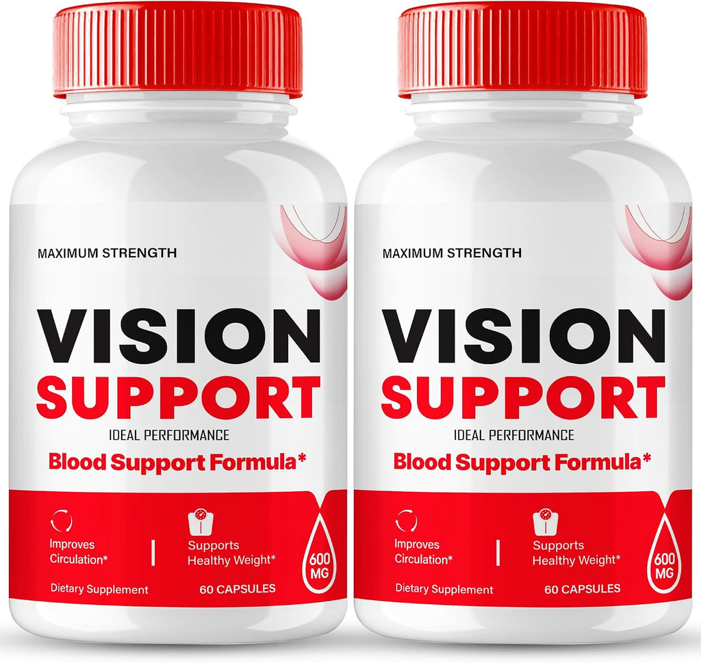 Vision Support Cápsulas – Fórmula Natural Avanzada para Salud Ocular (2 Paquetes)
