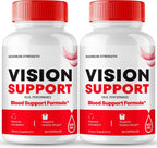 Vision Support Cápsulas – Fórmula Natural Avanzada para Salud Ocular (2 Paquetes)