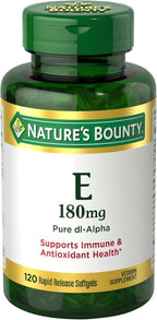 Nature's Bounty Vitamina E 400 IU - 120 Cápsulas Blandas