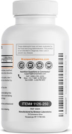 Bronson Vitamina K2 como MK-7 Menaquinona 100 mcg, 250 Cápsulas