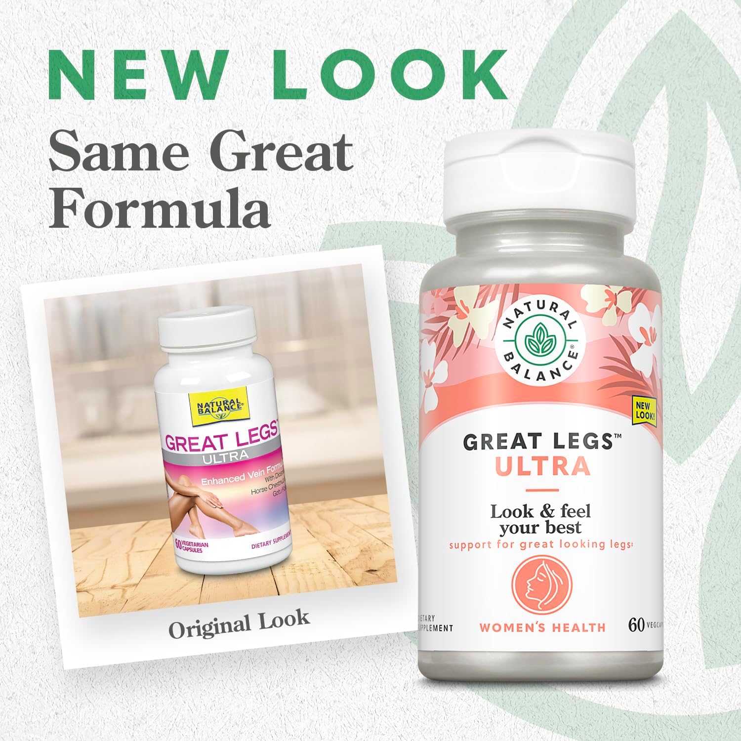 Natural Balance Great Legs - Complemento Nutricional, 60 Cápsulas
