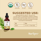 MaryRuth's Gotas Líquidas de Maca Orgánica USDA | Vegano | Sin Gluten | Sin Alcohol | 30 ml