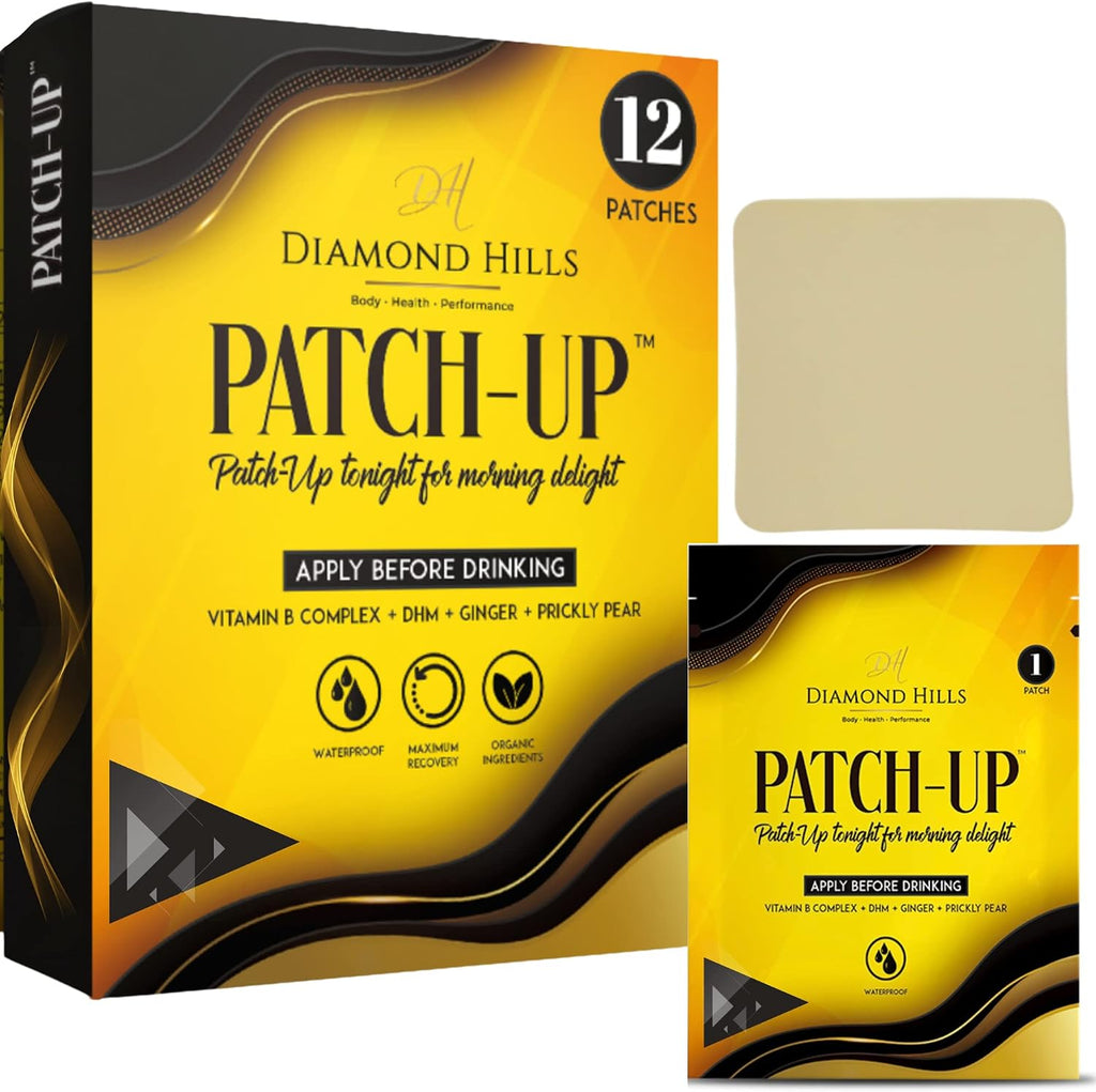 Diamond Hills Patch-Up Parches para la resaca, 12 unidades
