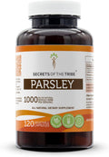 Secrets of the Tribe Perejil 120 Cápsulas, 1000 mg, Hoja Seca de Perejil (Petroselinum crispum)