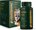Rooted Owl® Cúrcuma para Perros y Gatos - Suplemento con Curcumina, Piperina y Vitamina C - 60 Cápsulas