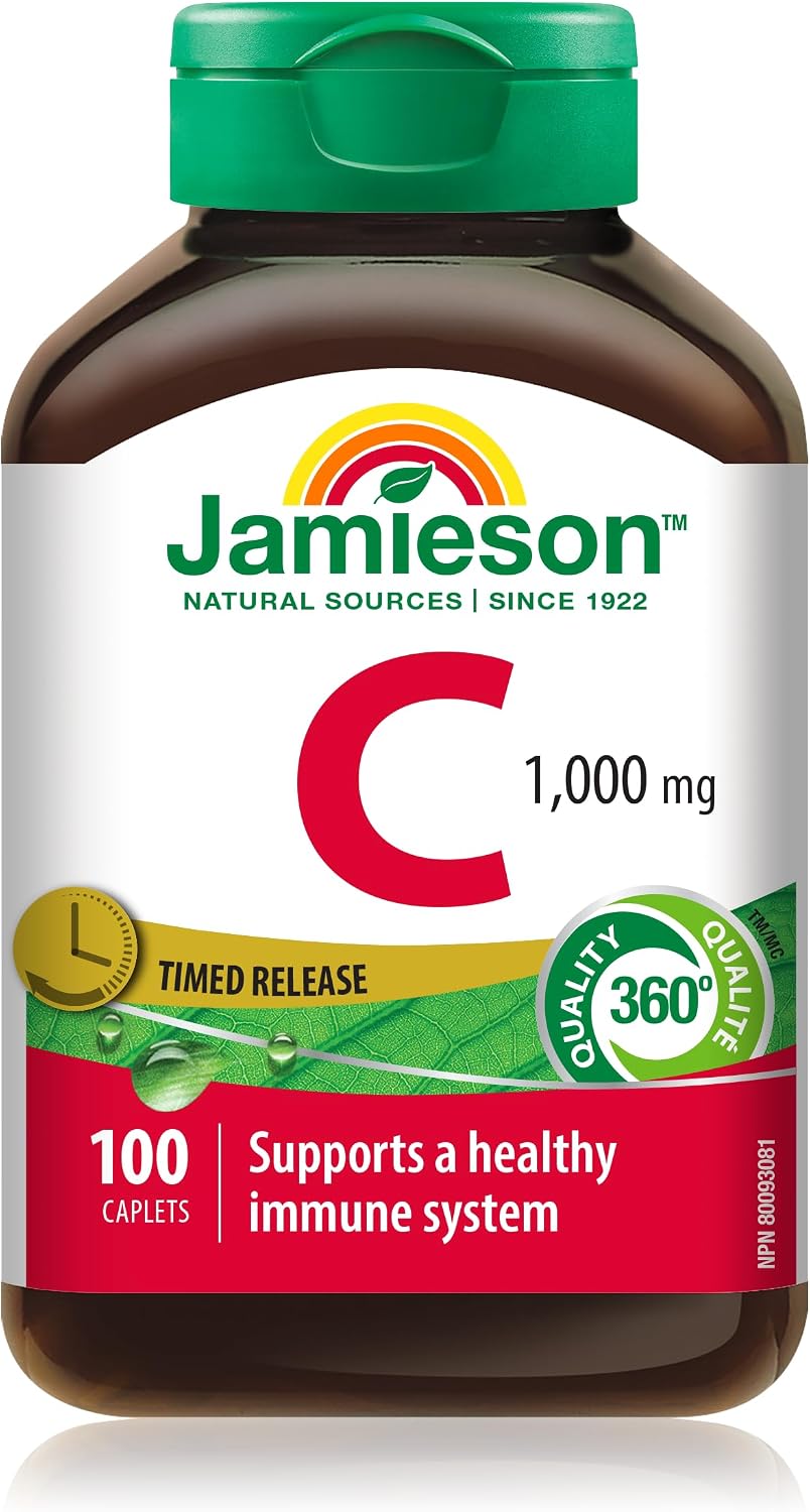 Jamieson Vitamina C 1.000 mg de liberación prolongada