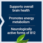Life Extension B12 Elite - 60 Comprimidos de Vitamina B12 con Adenosilcobalamina y Metilcobalamina