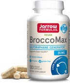 Jarrow Formulas BroccoMax Sulforaphane Generator 35 mg - 60 Cápsulas Vegetales de Liberación Retardada