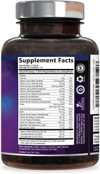 Vitaminas Prenatales con Ácido Fólico y Omega 3 DHA - Suplemento Multivitamínico para el Embarazo - 240 Cápsulas Blandas