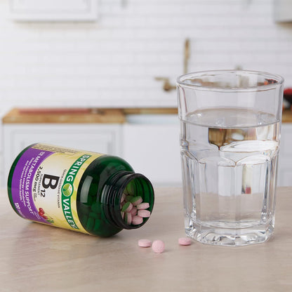 Spring Valley Vitamin B12 2500 mcg – Sistema inmunitario: Ayuda al funcionamiento normal del sistema inmunitario, – Image 4