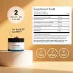 Melina Everbright Suplemento NAD+ para Mujeres 40+ - Nicotinamida Ribósido (NR), Citicolina, Pterostilbeno y Astaxantina - Apoya la Energía Celular, el Enfoque y el Envejecimiento Saludable - 30 Dosis