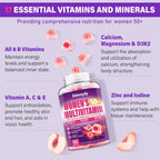 Multivitamínico en Gominolas para Mujeres 50+ | Edmmyliy