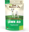 Pet Naturals Lawn Aid – Snacks blandos para perros, neutralizador de orina, previene quemaduras del césped, apoyo a la vejiga y tracto urinario, sabor a pollo, 60 unidades