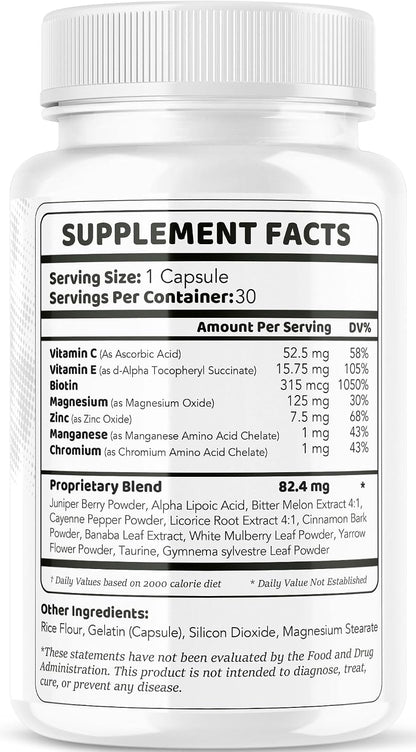 Gluco Renu Cápsulas (2 Paquete) - Suplemento Premium para el Apoyo Diario – Image 7