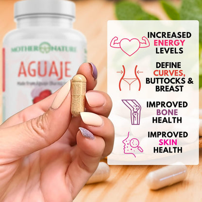 Aguaje Curves Cápsulas para Mujer 1000mg con Maca Roja y Cohosh Negro – Image 4