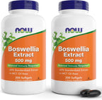 Extracto de Boswellia Serrata 500 mg en Aceite MCT - 90 Cápsulas Blandas - NOW Foods