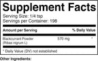 Prescribed For Life Polvo de Grosella Negra Puro, Superalimento en Polvo, Rico en Vitamina C y Antocianinas (113g)
