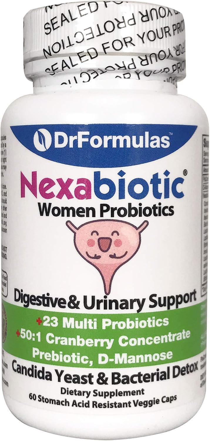 DrFormulas Nexabiotic Probiótico para Mujeres – Apoyo durante el Embarazo y Lactancia