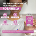 Rosabella Gominolas de Biotina 5000mcg – Apoyo Capilar – 60 Gominolas Veganas