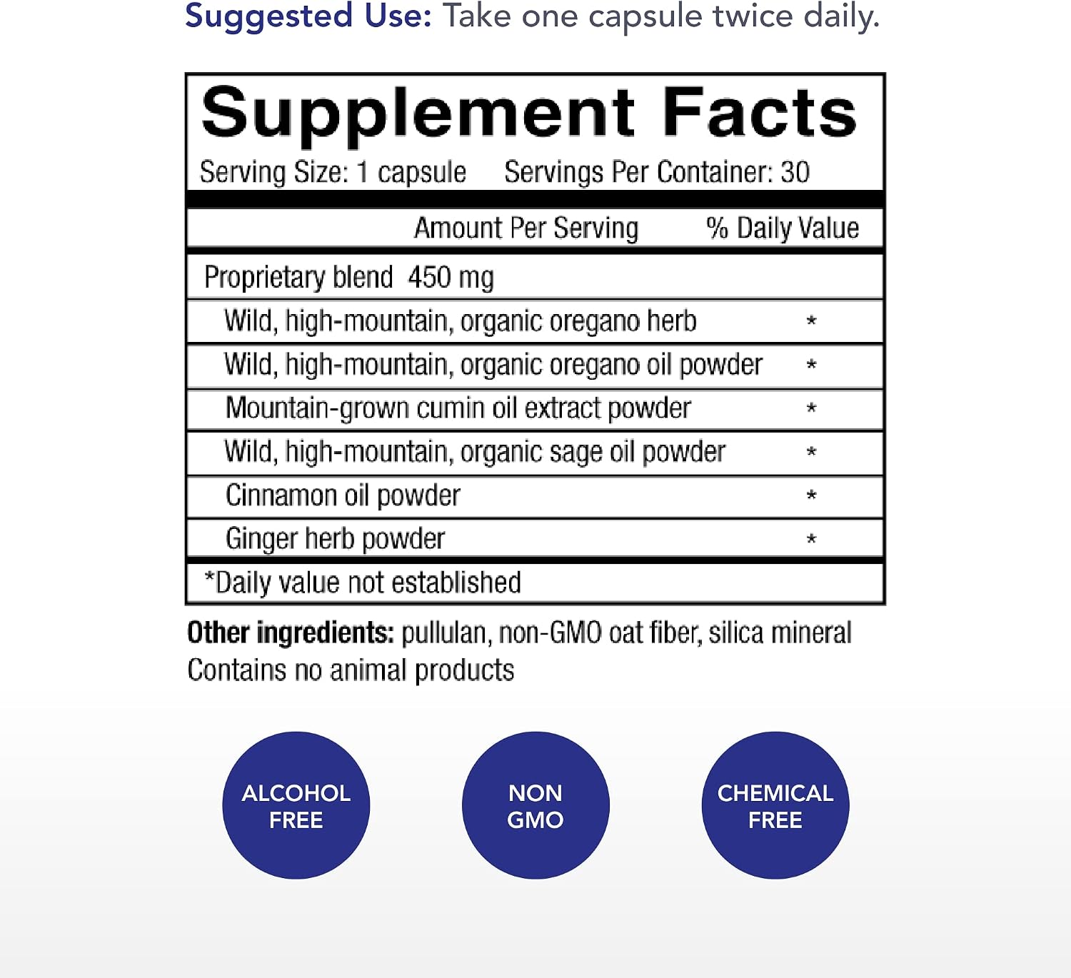 Physician's Strength Oregacillin - 30 Cápsulas - Extracto de Múltiples Especias - Salud Respiratoria