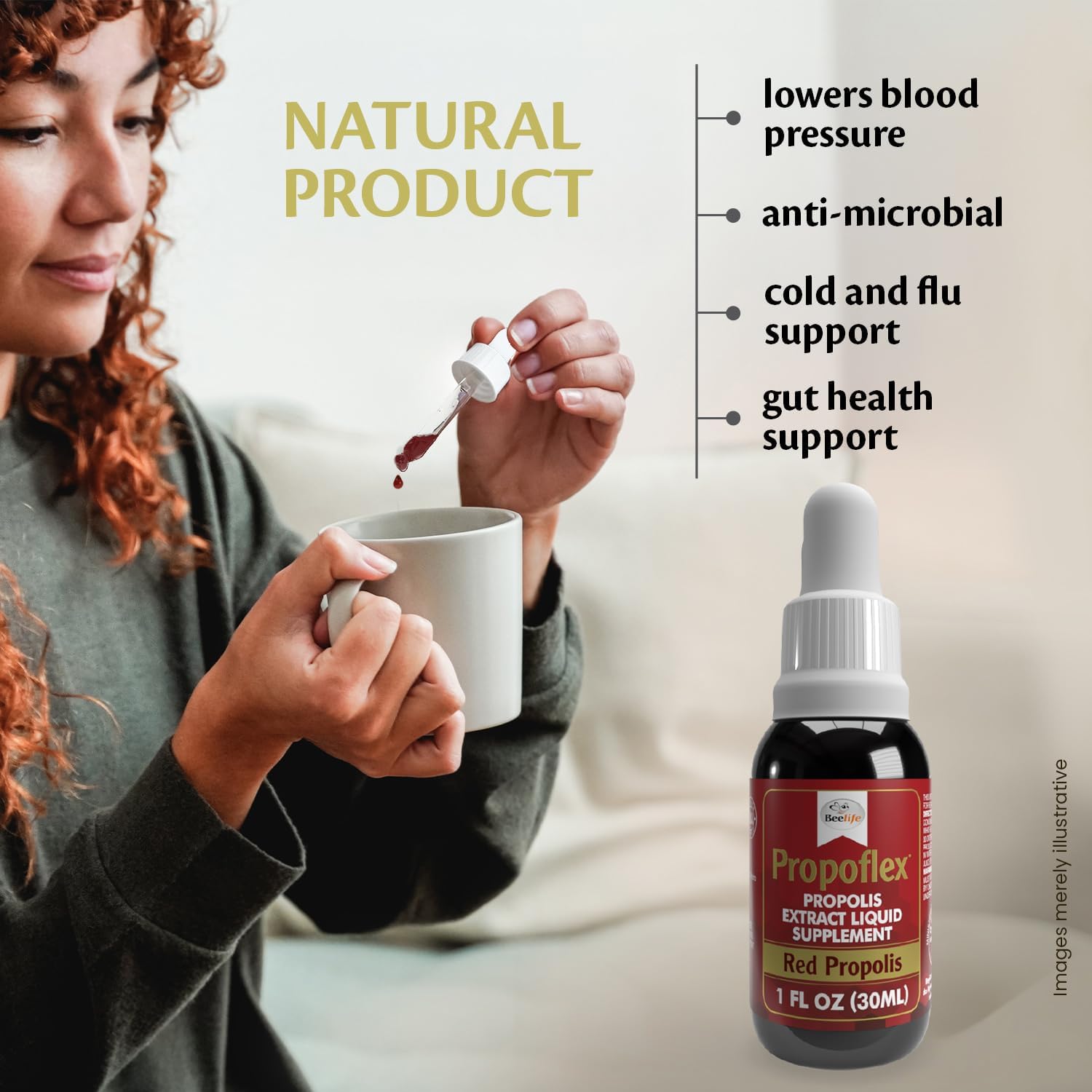 Beelife Red Bee Propolis Extract - Extracto Puro de Propóleo Rojo (30 ml)