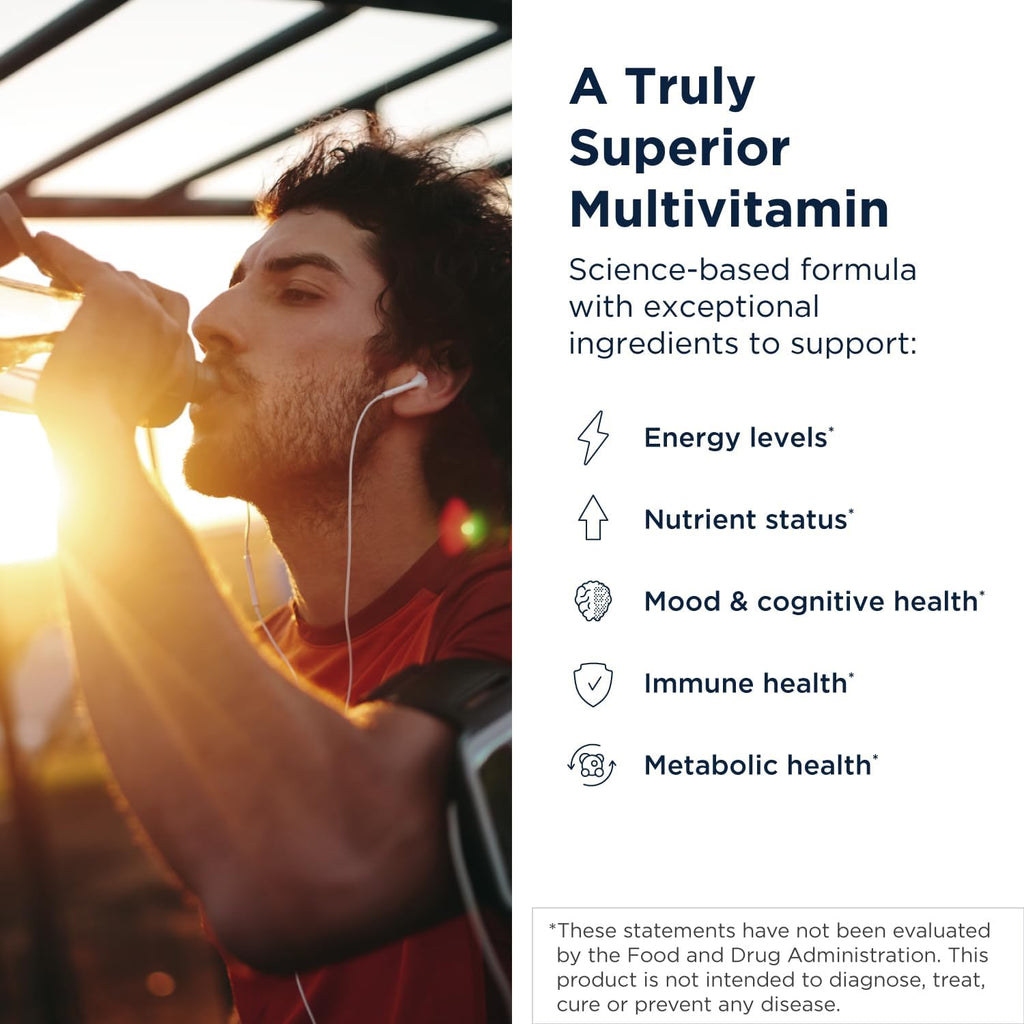 Designs for Health Multivitamínico Metilado sin Hierro - 240 Cápsulas