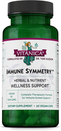 Vitanica Immune Symmetry - Apoyo Inmunológico con Vitaminas A, C y B6 - 60 Cápsulas Veganas