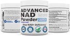 REVGENETICS Advanced NAD Powder – Suplemento de NAD, 147 porciones, 25 gramos