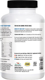 Nutri-Vet Multi-Vite Masticables Multivitamínicos para Perros Adultos - 180 Comprimidos