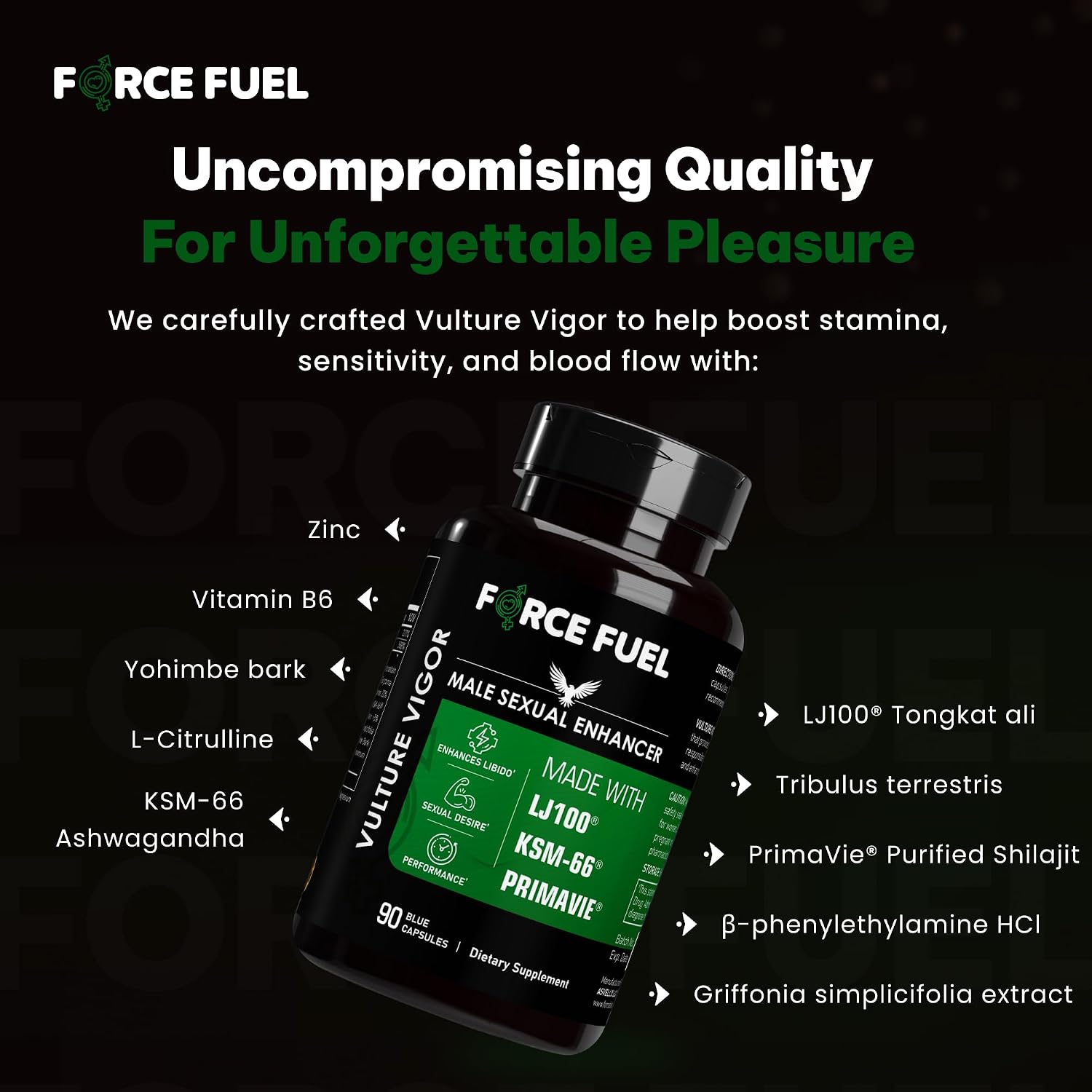 Vulture Vigor – Suplemento para el Rendimiento Masculino