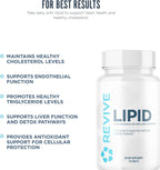 Revive MD Lipid Support - Ayuda a Mantener el Colesterol Saludable - 30 Dosis