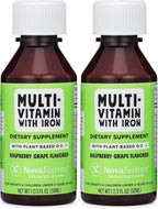 NovaFerrum MMM Multivitamin for Kids, Infants, and Toddlers - Orange Flavor - 50 mL