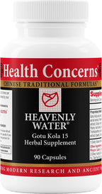 Health Concerns Heavenly Water – Complemento Herbal para el Ciclo Menstrual y Equilibrio Hormonal – 90 Cápsulas