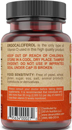 Deva Vitamina D2 800 UI – Complemento Vegano de Ergocalciferol, 90 Comprimidos de Disolución Rápida