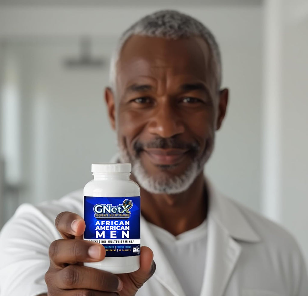 GNetX Sequence Multivitamínico para Hombres Afroamericanos