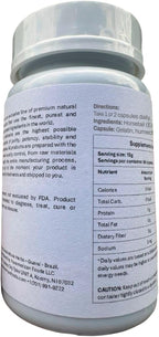 Cápsulas de Cola de Caballo (Equisetum) 500 mg, 60 cápsulas
