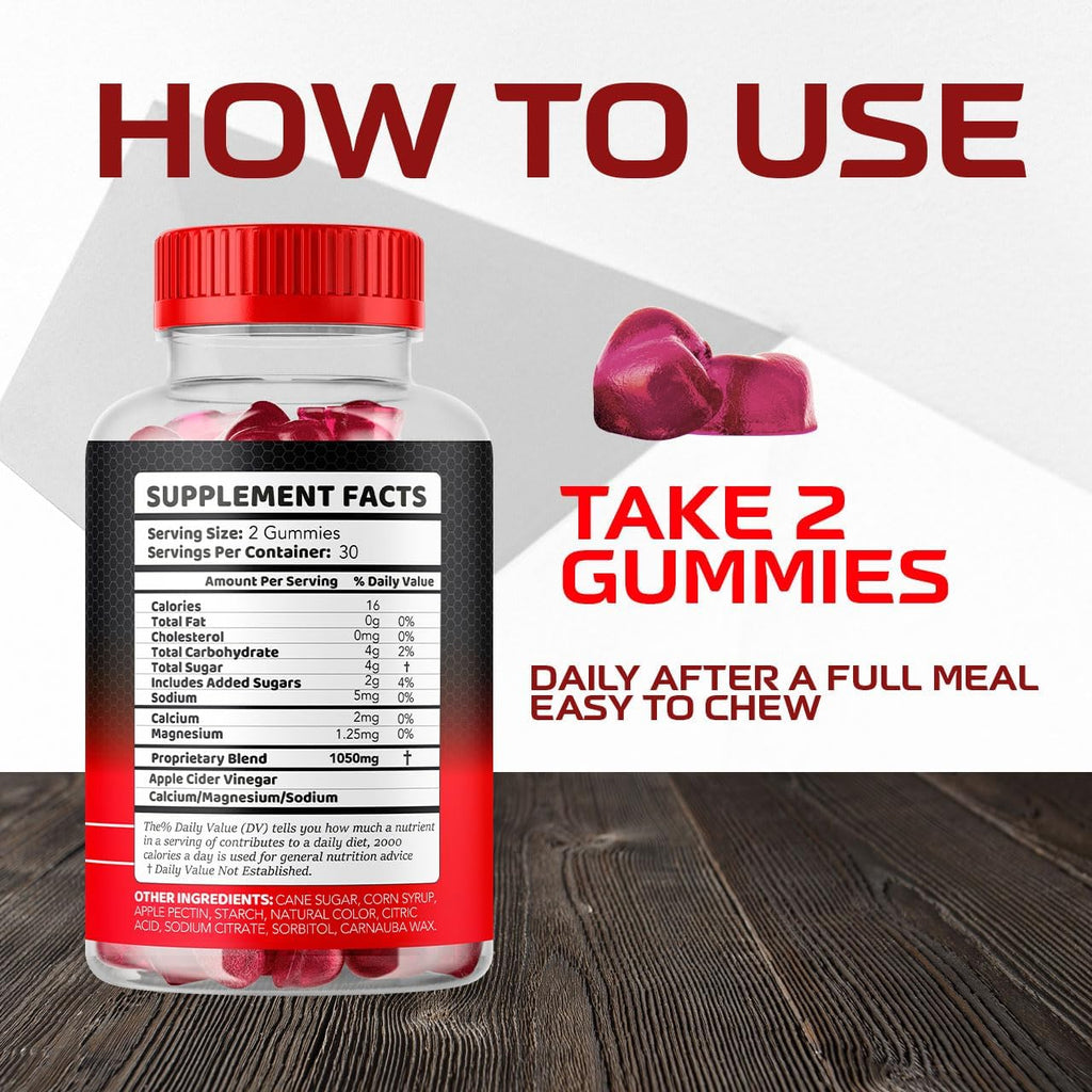 Maximum Male Gummies (3 Pack) - 180 Gomitas para 3 Meses