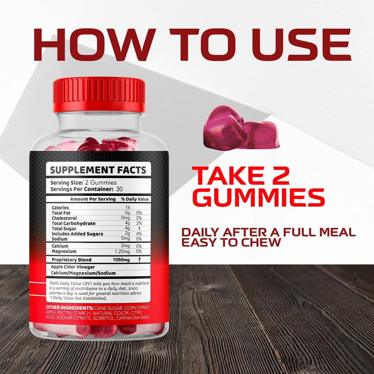 Maximum Male Gummies (3 Pack) - 180 Gomitas para 3 Meses