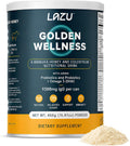 Lazu Golden Wellness Colostro Bovino con Miel de Manuka, Probióticos y Omega-3 - 450g