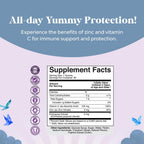Gominolas de Refuerzo Inmunológico para Niños - Vitamina C, Zinc y Equinácea - Veganas sin Gluten